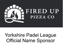 Yorkshire Padel League Official Name Sponsor